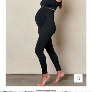 Gently worn Blanqi maternity belly support leggings